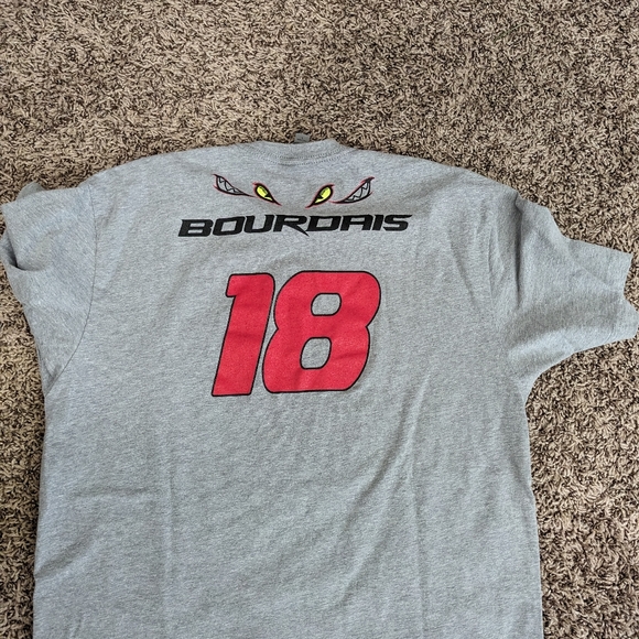 Racing T Shirt, Sebastian Bourdais, Men's L - Picture 2 of 3